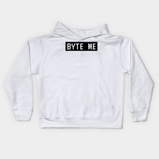 byte me Kids Hoodie